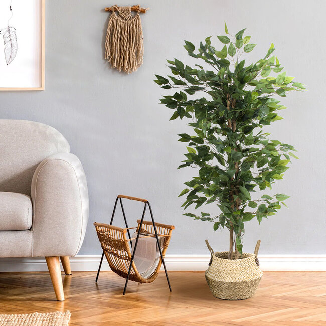 Artificial Garden FICUS BENJAMINA TREE 20415 Τεχνητό Διακοσμητικό Φυτό Φίκος Μπενζαμίνη Υ120cm - 8