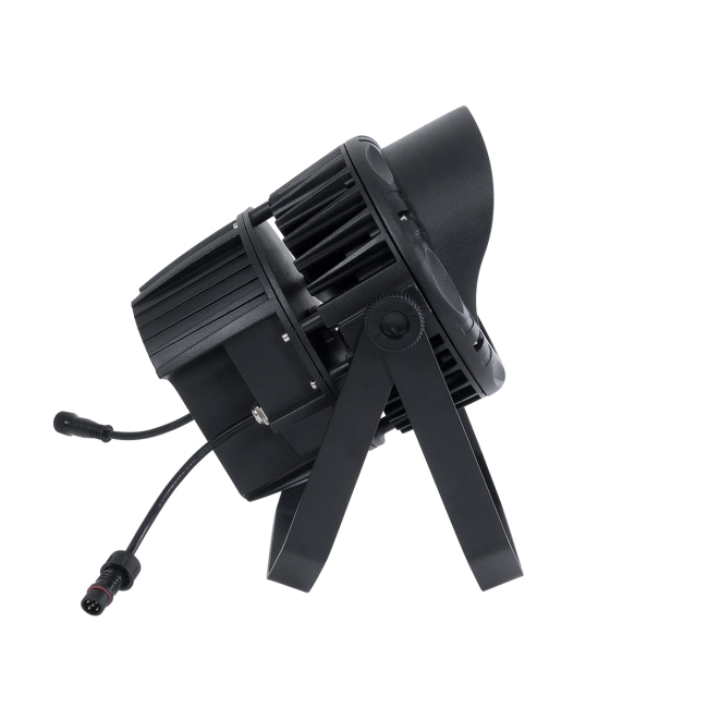 FLOODKARA 90820 Προβολέας Σποτ Wall Washer με Αντιθαμβωτική Γρίλια LED 54W 5940lm 5° DC 24V Αδιάβροχο IP67 Πολύχρωμο RGBW Dimmable DMX512 - CREE XPE Chip - Γκρι Ανθρακί - Μ28 x Π32 x H27cm - 3 Χρόνια Εγγύηση