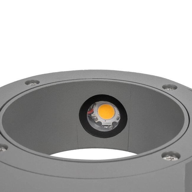 kelvo® AURA KLV-101-0114 Μοντέρνο Φωτιστικό Τοίχου - Απλίκα LED 7W 875lm 45° AC 220-240V Αδιάβροχο IP65 Θερμό Λευκό 2700K - Bridgelux COB Chip & TÜV SÜD Driver - Γκρι Ανθρακί Ματ - Μ15 x Π13 x Υ4.5cm - 5 Χρόνια Εγγύηση - 8 kelvo® AURA KLV-101-0114 Μοντέρνο Φωτιστικό Τοίχου - Απλίκα LED 7W 875lm 45° AC 220-240V Αδιάβροχο IP65 Θερμό Λευκό 2700K - Bridgelux COB Chip & TÜV SÜD Driver - Γκρι Ανθρακί Ματ - Μ15 x Π13 x Υ4.5cm - 5 Χρόνια Εγγύηση - 8