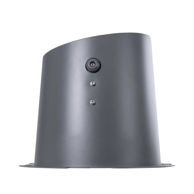 FLOOD-MILO 90741 Κινούμενος Προβολέας - Σποτ Φωτισμού Wall Washer για Φωτισμό Κτιρίων LED 48W 4560lm 10° AC 220-240V Αδιάβροχο IP67 Φ26 x Υ30cm Φυσικό Λευκό 4500K - Γκρι Ανθρακί - 3 Χρόνια Εγγύηση - 4