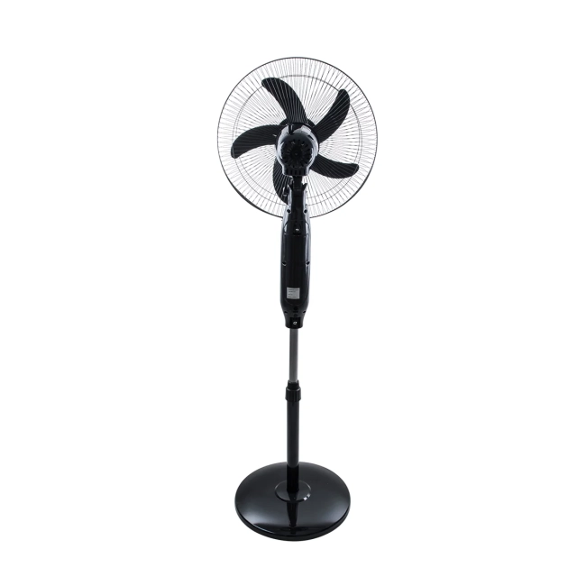 SOLARE-FAN 85358 Solar Fan Αυτόνομος Ηλιακός Επιδαπέδιος Ανεμιστήρας 25W 2 Λειτουργιών Ρεύματος με AC 220-240V ή με Φωτοβολταϊκό Panel 9V 15W & Επαναφορτιζόμενη Μπαταρία Li-ion 7.4V 6000mAh - 12 Ταχύτητες - Ασύρματο Χειριστήριο - Ενσωματωμένο USB 2.0 Charger Συσκευών - IP20 - Μ44 x Π37.5 x Υ132cm -  - 5