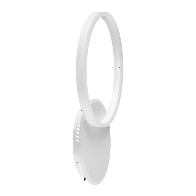 kelvo® VENOM KLV-101-0182-V2 Φωτιστικό Τοίχου / Απλίκα LED 45W 4500lm 360° AC 220-240V IP20 Ρυθμιζόμενο Λευκό CCT με Χειριστήριο από 2700K έως 6000K Dimmable - Lumileds SMD Chip - Λευκό Ματ - Μ60 x Π40 x Υ7.5cm - 3 Χρόνια Εγγύηση - 4