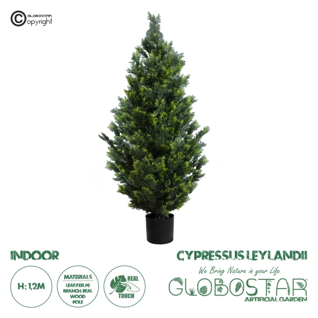 Artificial Garden CYPRESSUS LEYLANDII 20154 Τεχνητό Διακοσμητικό Φυτό Κυπαρίσσι Λέιλαντ Υ120cm Artificial Garden CYPRESSUS LEYLANDII 20154 Τεχνητό Διακοσμητικό Φυτό Κυπαρίσσι Λέιλαντ Υ120cm