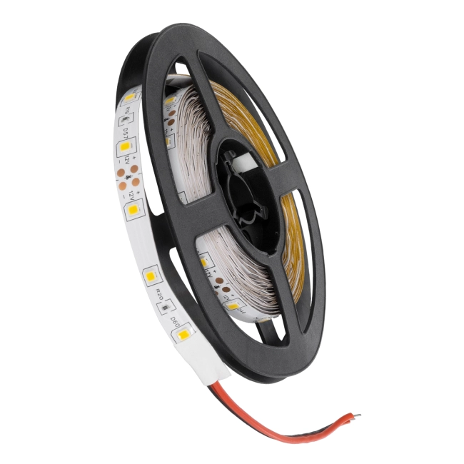 AVILA 90592 Ταινία LED 4.8W/m 260lm/m 120° DC 12V IP20 60 x SMD3528 Chip/m Θερμό Λευκό 2700K Dimmable - Sanan SMD Chip - Μ500 x Π0.7 x Υ0.2cm - Ρολό 5 Μέτρων - 2 Χρόνια Εγγύηση - 2