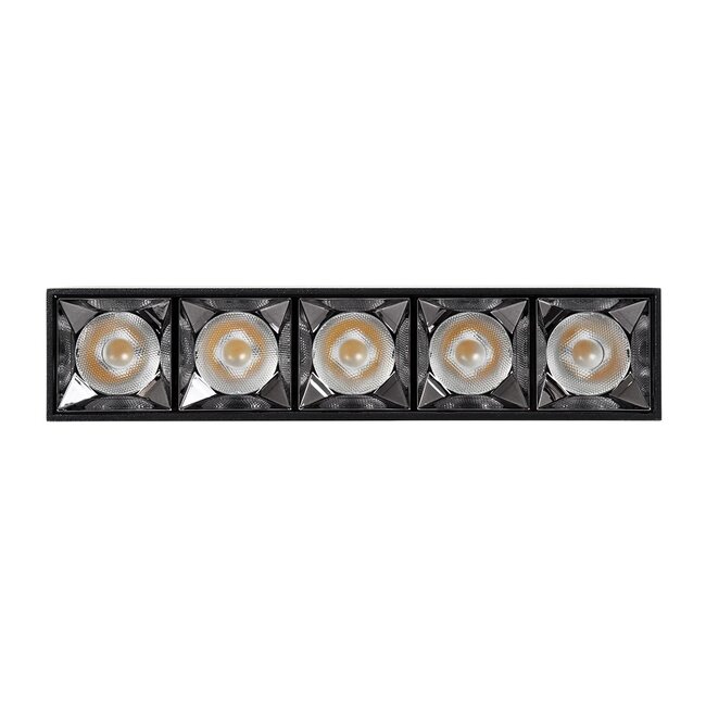 kelvo® LUMINAR KLV-101-0333 Φωτιστικό Downlight Σποτ LED 20W 2800lm 36° AC 220-240V IP20 Φυσικό Λευκό 4500K - Osram SMD Chip & TÜV SÜD Driver - Μαύρο Ματ - Μ19.5 x Π4.2 x Υ6.6cm - 5 Χρόνια Εγγύηση - 6