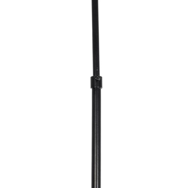 LATTICE 203-0016 Μοντέρνο Φωτιστικό Ράγα Πολύφωτο 6 x E27 IP20 Μαύρο Μέταλλο με Φιμέ Γυάλινες Μπάλες - Μ130 x Π20 x Υ70cm - 10