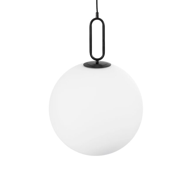 kelvo® BELLISSIMO KLV-101-0375 Κρεμαστό Φωτιστικό Οροφής για Λάμπα με Ντουί E27 AC 220-240V IP20 - Μαύρο Ματ & Λευκό - Μ40 x Π40 x Υ62cm - 6