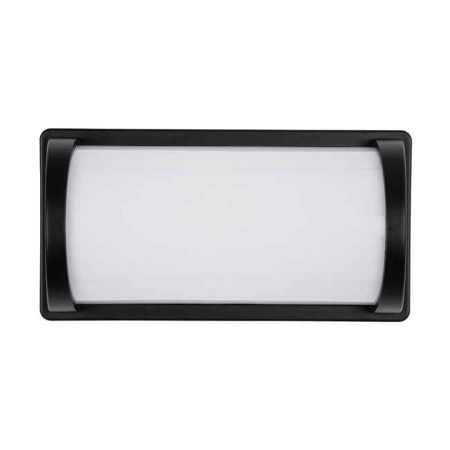 CELESTIAL 60696 Φωτιστικό Τοίχου - Απλίκα Εσωτερικού/Εξωτερικού Χώρου LED 15W 1575lm 120° AC175-265V Αδιάβροχο IP65 - Πλαστικό Σώμα - Φυσικό λευκό 4500K - Μ26 x Π9 x Υ13.5cm - Μαύρο