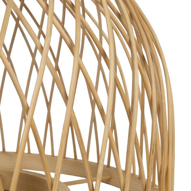 NOMAD 01998 Boho Επιτραπέζιο Φωτιστικό Πορτατίφ με Ντουί 1 x E27 AC 220-240V IP20 - Μπεζ - Μ30 x Π30 x Υ30cm - 6