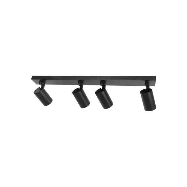 kelvo® SPOTA KLV-101-0140 Μοντέρνο Κινούμενο Φωτιστικό Σποτ Οροφής με Ντουί 4 x GU10 90° AC 220-240V IP20 - Μαύρο Ματ - Μ64 x Π6 x Υ14cm - 8 kelvo® SPOTA KLV-101-0140 Μοντέρνο Κινούμενο Φωτιστικό Σποτ Οροφής με Ντουί 4 x GU10 90° AC 220-240V IP20 - Μαύρο Ματ - Μ64 x Π6 x Υ14cm - 8