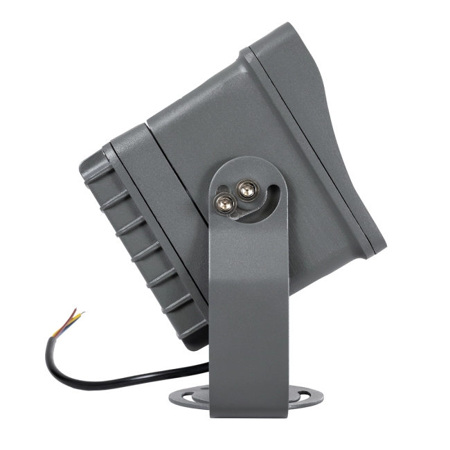 FLOODXENA 90127 Προβολέας Σποτ Wall Washer LED 24W 2520lm 10° AC 220-240V Αδιάβροχο IP65 Ultra Θερμό Λευκό 2200K - Bridgelux SMD Chip - Γκρι Ανθρακί - Μ18 x Π13.5 x Υ18cm - 3 Χρόνια Εγγύηση