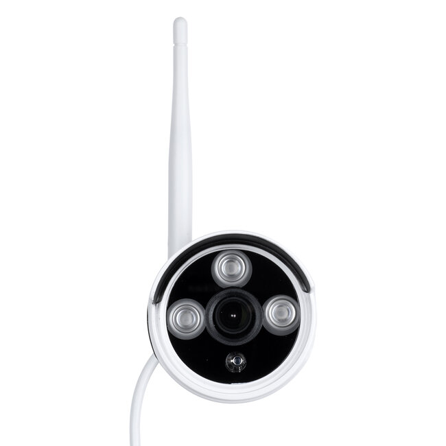 86038 Ασύρματο Καταγραφικό με 8 x Camera 2MP 1080P WiFi  150° Μοιρών - Αδιάβροχο IP66 - Νυχτερινή Όραση με LED IR - Μονή Κατέυθυνση Ομιλίας - Ανιχνευτή Κίνησης - Νυχτερινή Λήψη - Λευκό - 7