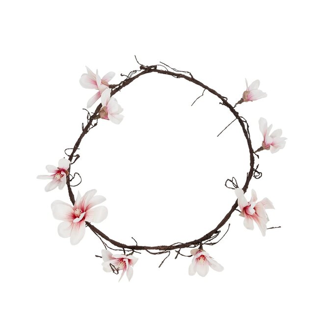 Artificial Garden MANGOLIA FLOWER VINE 21470 Τεχνητό Διακοσμητικό Κλαδί Μανόλιας  Y185cm