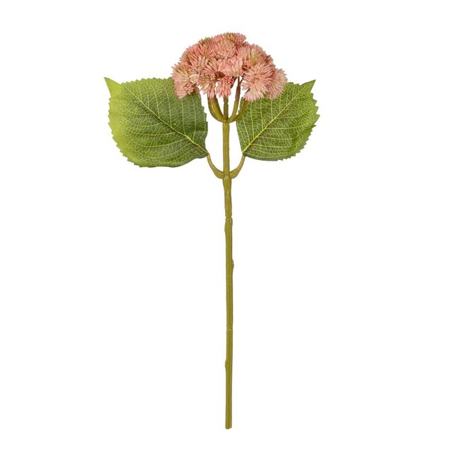 Artificial Garden SALMON SEDUM BRANCH 21337 Τεχνητό Διακοσμητικό Κλαδί Ροζ Σέδο Y38cm