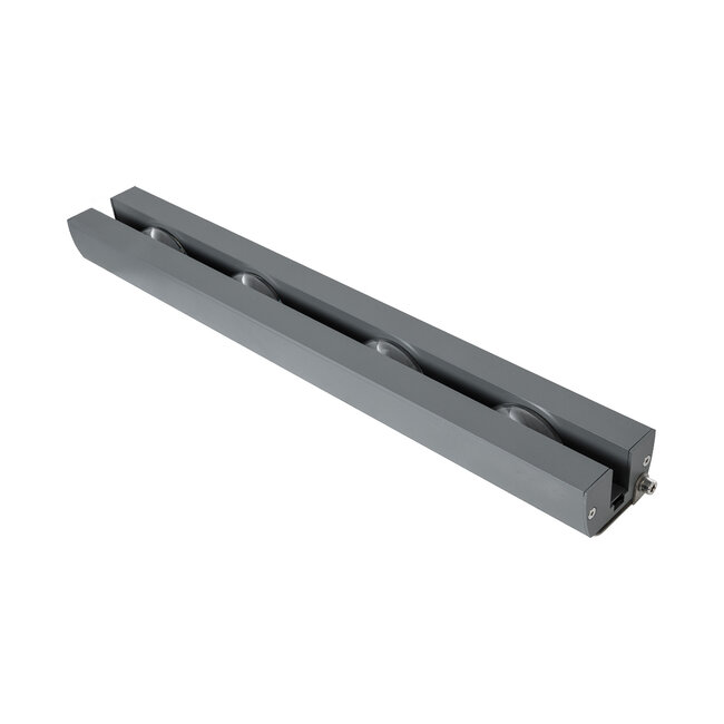  WINDOWARTE 90723 Φωτιστικό Ανάδειξης Παραθύρων LED 36W 3240lm 8° x 180° DC 24V Αδιάβροχο IP67 Θερμό Λευκό 2700K Dimmable - CREE XPE Chip - Γκρι Ανθρακί - Μ50 x Π7 x Υ4.5cm - 3 Χρόνια Εγγύηση - 3