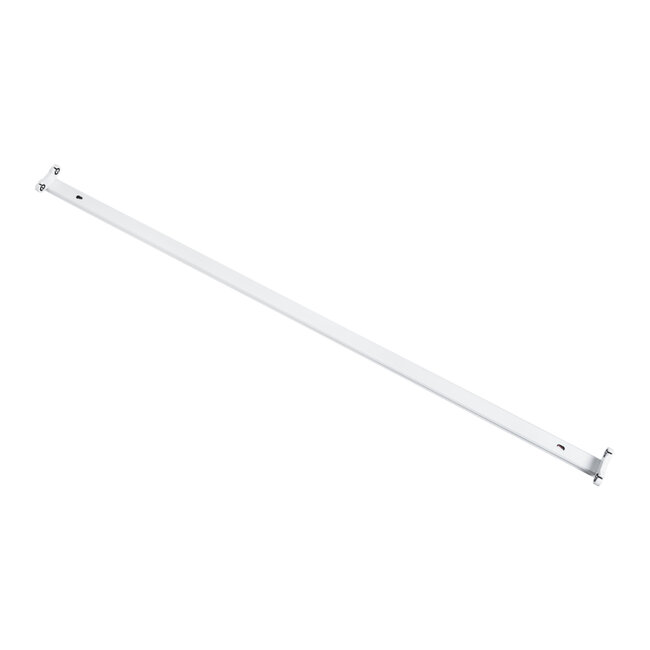 TUBATO 60153 Μεταλλικό Σκαφάκι για 2 x Λάμπες 120CM T8 G13 LED AC 220-240V IP20 Μ120 x Π7.2 x Υ4cm - 5 Χρόνια Εγγύηση