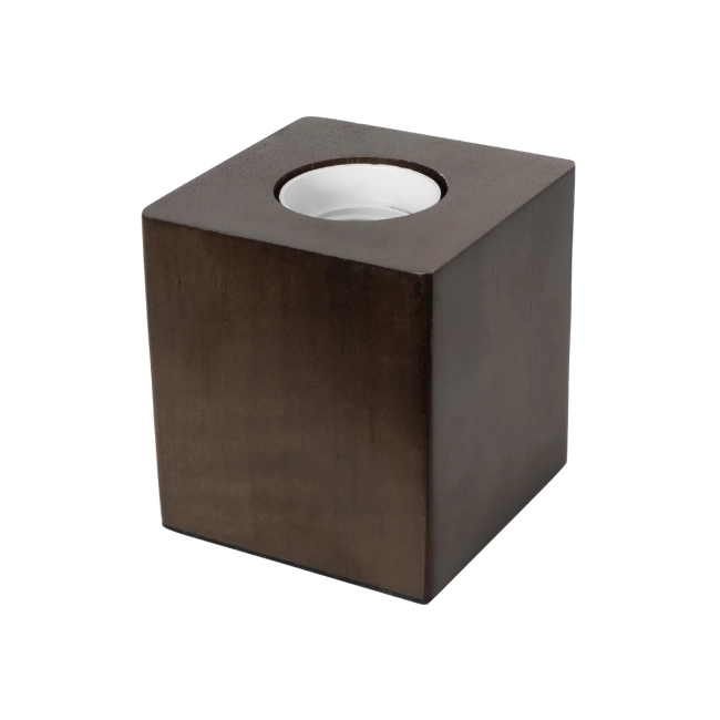 WOODBOX 99406 Μοντέρνο Επιτραπέζιο Φωτιστικό Πορτατίφ με Ντουί 1 x E27 AC 220-240V IP20 - Καφέ - M8 x Π8 x Υ8cm WOODBOX 99406 Μοντέρνο Επιτραπέζιο Φωτιστικό Πορτατίφ με Ντουί 1 x E27 AC 220-240V IP20 - Καφέ - M8 x Π8 x Υ8cm