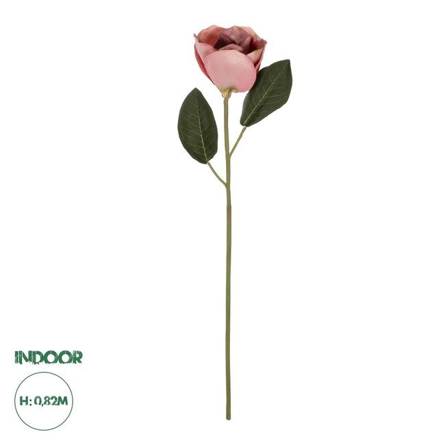 Artificial Garden PINK MAGNOLIA 21426 Τεχνητό Διακοσμητικό Κλαδί Ροζ Μανόλια Μ16 x Π10 x Υ82cm