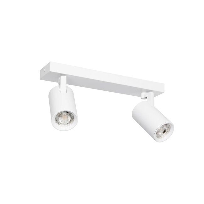 kelvo® SPOTA KLV-101-0137 Μοντέρνο Κινούμενο Φωτιστικό Σποτ Οροφής με Ντουί 2 x GU10 90° AC 220-240V IP20 - Λευκό Ματ - Μ30 x Π6 x Υ14.5cm - 3 kelvo® SPOTA KLV-101-0137 Μοντέρνο Κινούμενο Φωτιστικό Σποτ Οροφής με Ντουί 2 x GU10 90° AC 220-240V IP20 - Λευκό Ματ - Μ30 x Π6 x Υ14.5cm - 3