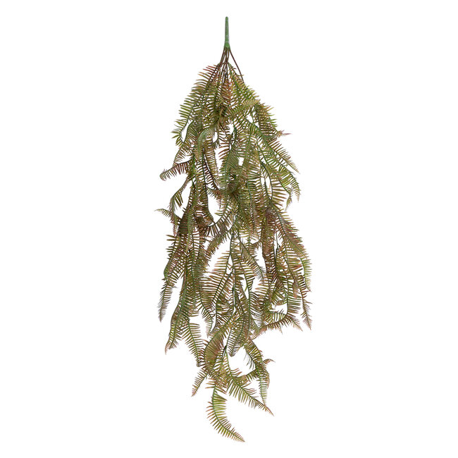 Artificial Garden HANGING FERN BRANCH  20832 Τεχνητό Διακοσμητικό Κρεμαστό κλαδί Φτέρης Μ30 x Π8 x Υ87cm