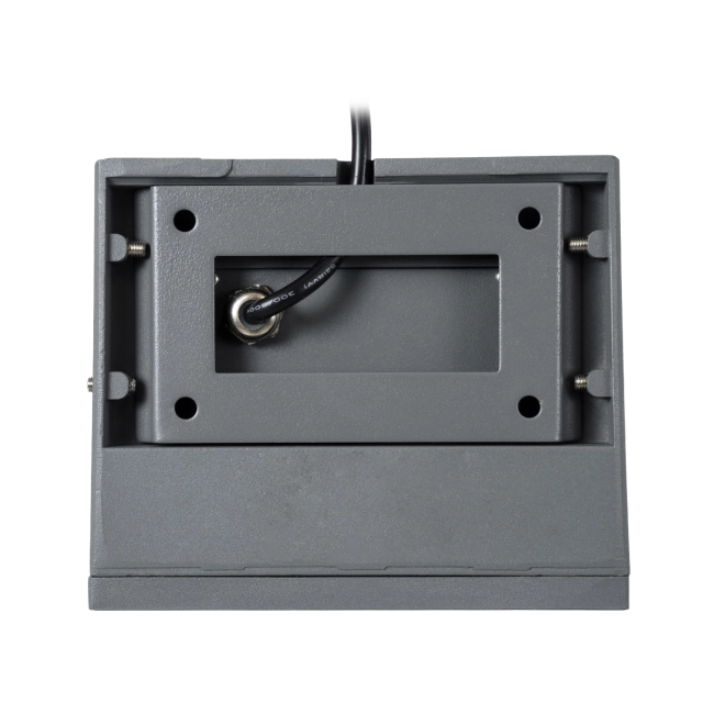 FLOOD-DENA 90485 Επιτοίχιος Προβολέας Wall Washer για Φωτισμό Κτιρίων - Απλίκα & Δαπέδου LED 16W 1440lm 5° DC 24V Αδιάβροχο IP67 Μ15.5 x Π13 x Υ9.1cm Θερμό Λευκό 2700K - Γκρι Ανθρακί - 3 Years Warranty - 7