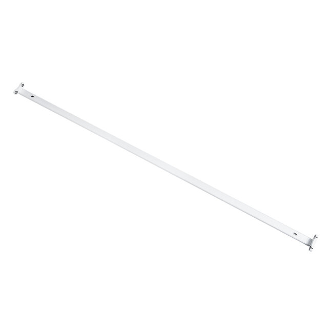 TUBATO 60154 Μεταλλικό Σκαφάκι για 2 x Λάμπες 150CM T8 G13 LED AC 220-240V IP20 Μ150 x Π7.2 x Υ4cm - 5 Χρόνια Εγγύηση