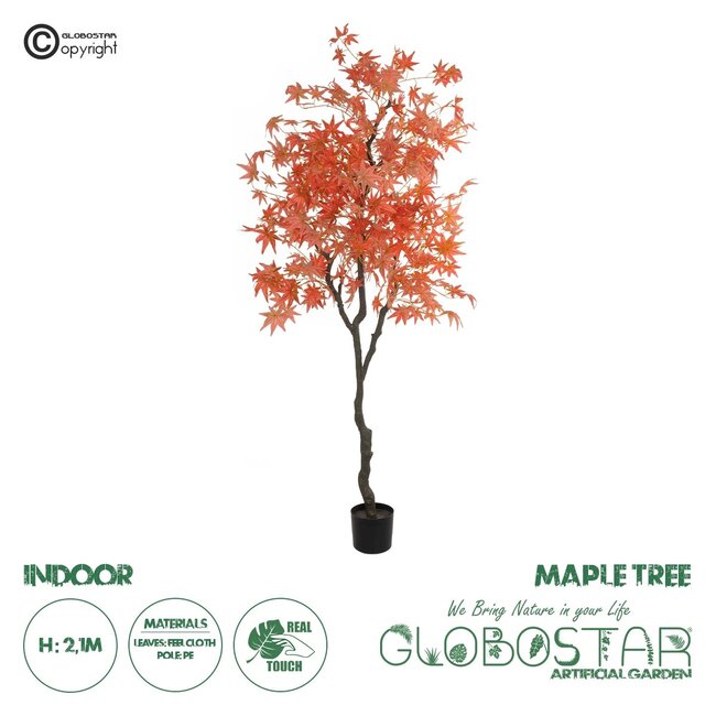 Artificial Garden MAPLE TREE 21105 Τεχνητό Διακοσμητικό Δέντρο Σφένδαμος Μ90 x Π90 x Υ210cm