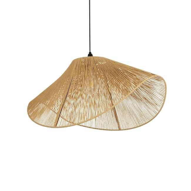 ECLAIR 205-0031 Boho Κρεμαστό Φωτιστικό Οροφής με Ντουί 1 x E27 AC 220-240V IP20 - Μπεζ - M70 x Π40 x Υ32cm - 2