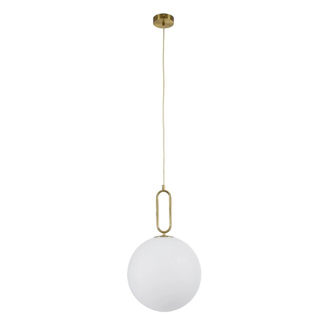 kelvo® BELLISSIMO KLV-101-0377 Κρεμαστό Φωτιστικό Οροφής για Λάμπα με Ντουί E27 AC 220-240V IP20 - Χρυσό Βούρτσας Πλατίνα & Λευκό - Μ30 x Π30 x Υ52cm kelvo® BELLISSIMO KLV-101-0377 Κρεμαστό Φωτιστικό Οροφής για Λάμπα με Ντουί E27 AC 220-240V IP20 - Χρυσό Βούρτσας Πλατίνα & Λευκό - Μ30 x Π30 x Υ52cm