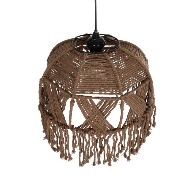 TONA 205-0016 Boho Κρεμαστό Φωτιστικό Οροφής με Ντουί 1 x E27 AC 220-240V IP20 - Μπεζ - M40 x Π40 x Υ38cm - 7 TONA 205-0016 Boho Κρεμαστό Φωτιστικό Οροφής με Ντουί 1 x E27 AC 220-240V IP20 - Μπεζ - M40 x Π40 x Υ38cm - 7