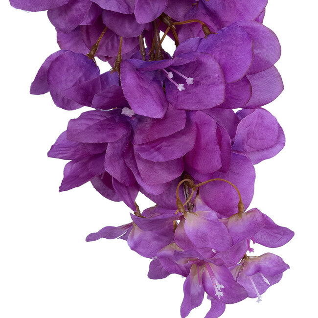 Artificial Garden BOUGAUVILLEA BRANCH 20661 Τεχνητό Διακοσμητικό Κλαδί Μπουκανβίλιας Μωβ Y80cm - 3
