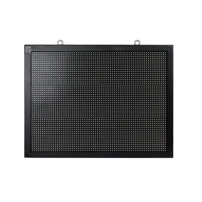 DISPLAY 90806 LED Scrolling Display 64x48cm - Κυλιόμενη Ψηφιακή Πινακίδα / Επιγραφή Διπλής Όψης P10 LED SMD AC 220-240V - Λειτουργία μέσω Wi-Fi με Εφαρμογή APP - Αισθήτηρας Θερμοκρασίας και Υγρασίας - Αδιάβροχο IP65 - Μ70 x Π11 x Υ54.5cm - Μπλε - 1 Χρόνο Εγγύηση