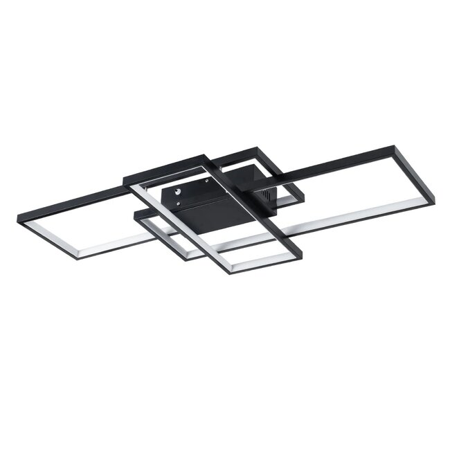 kelvo® QUADRA KLV-101-0293 Φωτιστικό Οροφής LED 100W 10000lm 120° AC 220-240V IP20 Ρυθμιζόμενο Λευκό CCT με Χειριστήριο από 2700K έως 6000K Dimmable - Lumileds SMD Chip - Μαύρο Ματ - Μ85 x Π45 x Υ9cm - 3 Χρόνια Εγγύηση kelvo® QUADRA KLV-101-0293 Φωτιστικό Οροφής LED 100W 10000lm 120° AC 220-240V IP20 Ρυθμιζόμενο Λευκό CCT με Χειριστήριο από 2700K έως 6000K Dimmable - Lumileds SMD Chip - Μαύρο Ματ - Μ85 x Π45 x Υ9cm - 3 Χρόνια Εγγύηση