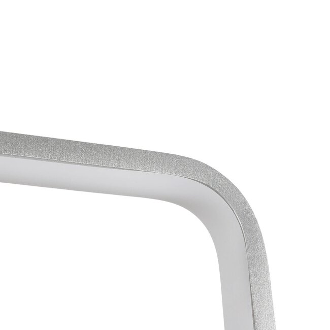 NEROBA 61304 Μοντέρνο Κρεμαστό Φωτιστικό Οροφής LED 18W 1980lm 360° AC 220-240V IP20 Ρυθμιζόμενο Λευκό CCT με On/Off 2700K/4500K/6000K - Lumileds SMD Chip - Νίκελ Βούρτσας - Μ29 x Π2 x Υ36cm - 3 Χρόνια Εγγύηση - 5