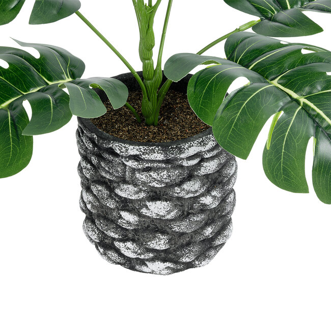 Artificial Garden MONSTERA 20893 Τεχνητό Διακοσμητικό Φυτό Μονστέρα Φ40 x Υ33cm - 4