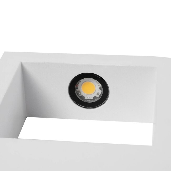 kelvo® AURA KLV-101-0118 Μοντέρνο Φωτιστικό Τοίχου - Απλίκα LED 7W 875lm 45° AC 220-240V Αδιάβροχο IP65 Θερμό Λευκό 2700K - Bridgelux COB Chip & TÜV SÜD Driver - Λευκό Ματ - Μ15 x Π12.5 x Υ4.5cm - 5 Χρόνια Εγγύηση - 9 kelvo® AURA KLV-101-0118 Μοντέρνο Φωτιστικό Τοίχου - Απλίκα LED 7W 875lm 45° AC 220-240V Αδιάβροχο IP65 Θερμό Λευκό 2700K - Bridgelux COB Chip & TÜV SÜD Driver - Λευκό Ματ - Μ15 x Π12.5 x Υ4.5cm - 5 Χρόνια Εγγύηση - 9