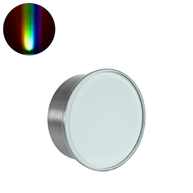 UNDERWATER-LURE 90409 Υποβρύχιο Χωνευτό Φωτιστικό Σποτ Ειδικό για Σιντριβάνια - Πισίνες - Τζακούζι LED 12W 1020lm 60° DC 24V Αδιάβροχο IP68 Φ10 x Υ7.5cm RGBW DMX512 - Ανοξείδωτο Ατσάλι - 3 Years Warranty