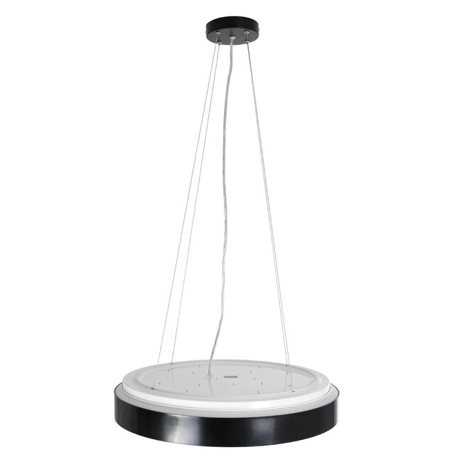 kelvo® BARCHETTA KLV-101-0265-V2 Φωτιστικό Οροφής LED 72W 7200lm 120° AC 220-240V IP20 Ρυθμιζόμενο Λευκό CCT με Χειριστήριο από 2700K έως 6000K Dimmable - Lumileds SMD Chip - Μαύρο Ματ - Μ48 x Π48 x Υ8.2cm - 3 Χρόνια Εγγύηση - 11