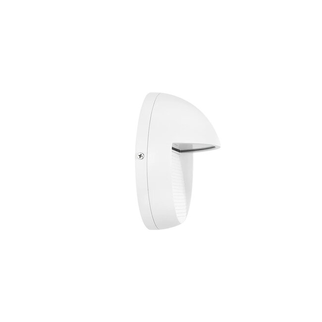 kelvo® STEPART KLV-101-0097 Μοντέρνο Φωτιστικό Σκαλοπατιού - Διαδρόμου LED 3W 375lm 45° AC 220-240V Αδιάβροχο IP65 Θερμό Λευκό 2700K - Lumileds SMD Chip & TÜV SÜD Driver - Λευκό Ματ - Μ16 x Π8 x Υ16cm - 5 Χρόνια Εγγύηση - 5