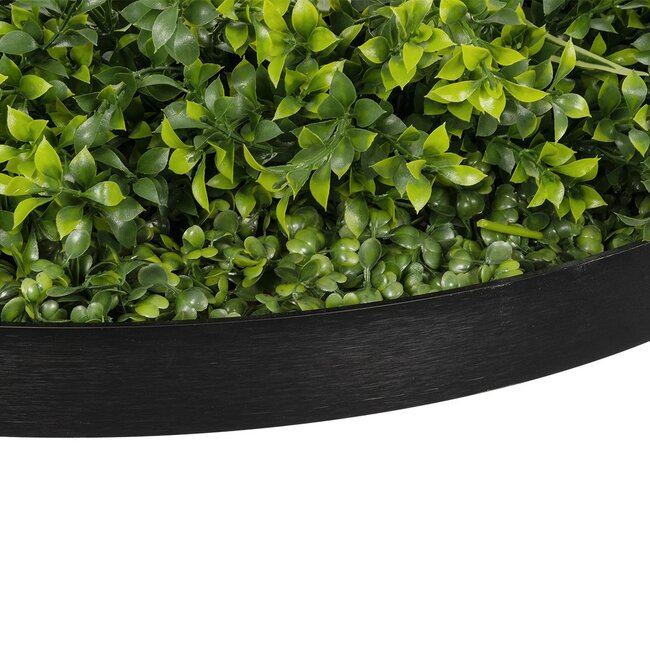 Artificial Garden VARIOUS PLANTS ROUND WALL DISC 20689 Τεχνητό Διακοσμητικό Στρογγυλό Πάνελ Φυλλωσιάς - Κάθετος Κήπος Μιξ Μ70 x Π70 x Υ15cm - 8