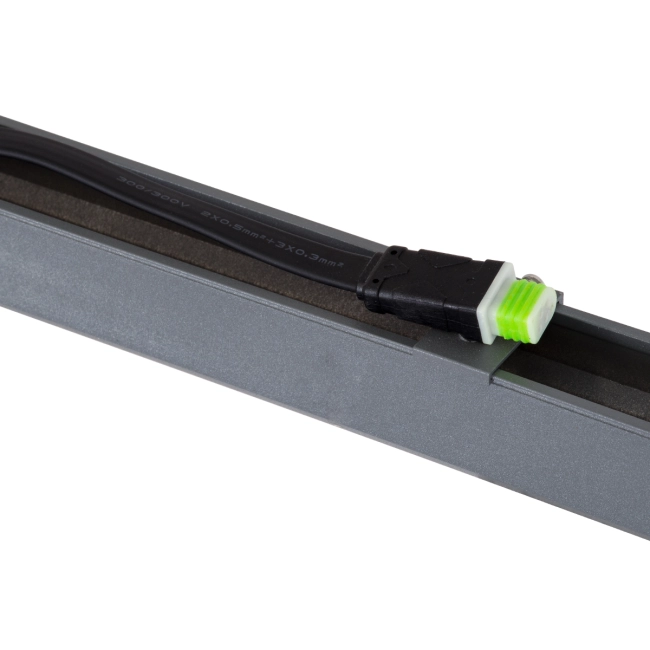 DIGIBAR 90212 Ψηφιακή Pixel Addressable Facade Μπάρα LED 12W 600lm 45° DC 24V Αδιάβροχο IP65 8 x Pixel Πολύχρωμο RGB Dimmable DMX512 SPI/TTL Protocol IC UCS512C4 - Bridgelux SMD Chip - Γκρι Ανθρακί - Μ100 x Π3.5 x Υ3.2cm - 3 Χρόνια Εγγύηση - 9