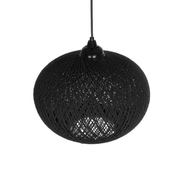 SOLEI 205-0005 Boho Κρεμαστό Φωτιστικό Οροφής με Ντουί 1 x E27 AC 220-240V IP20 - Μαύρο - M30 x Π30 x Υ35cm - 7 SOLEI 205-0005 Boho Κρεμαστό Φωτιστικό Οροφής με Ντουί 1 x E27 AC 220-240V IP20 - Μαύρο - M30 x Π30 x Υ35cm - 7