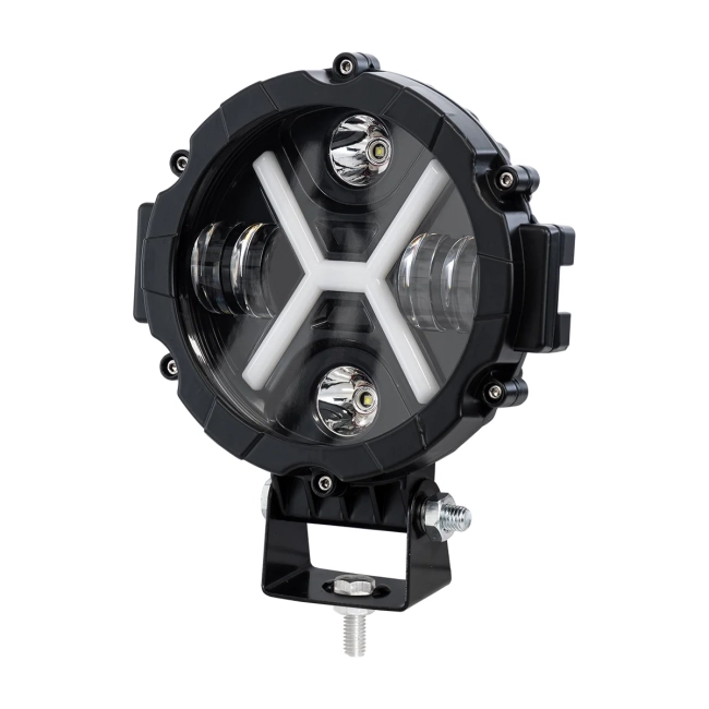 JEEPPRO 85416 Προβολάκι LED 45W 4500lm 30° DC 9-36V Αδιάβροχο IP68 Ρυθμιζόμενο Λευκό CCT - CREE COB Chip - Μ17.5x Π8.5 x Υ20cm - 2 Χρόνια Εγγύηση