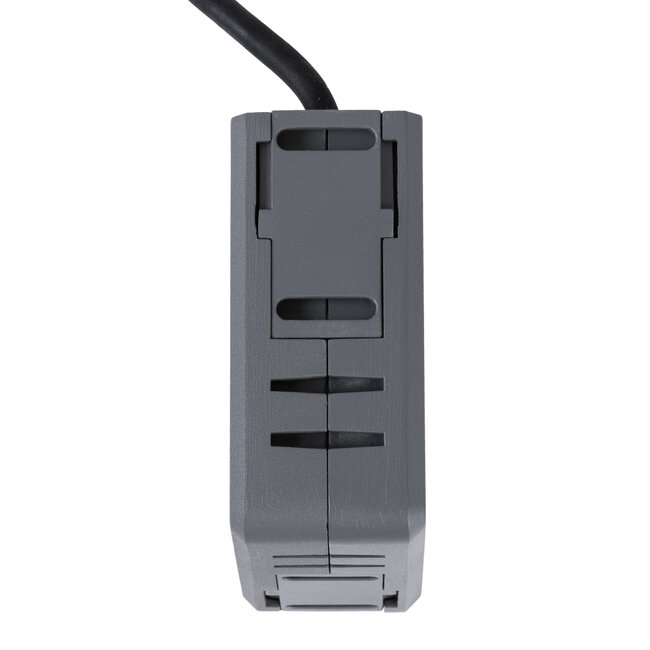  WINDOWCORNA 90116 Γωνιακό Φωτιστικό Ανάδειξης Παραθύρων LED 6W 480lm 3° x 172° DC 24V Αδιάβροχο IP65 Πολύχρωμο RGB Dimmable DMX512 - CREE XPE Chip - Γκρι Ανθρακί - Μ12 x Π4.5 x Υ12cm - 3 Χρόνια Εγγύηση - 7