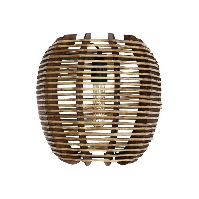 BOND 205-0050 Boho Φωτιστικό Τοίχου - Απλίκα με Ντουί 1 x E27 AC 220-240V IP20 - Μπεζ - M35 x Π18 x Υ32cm - 5