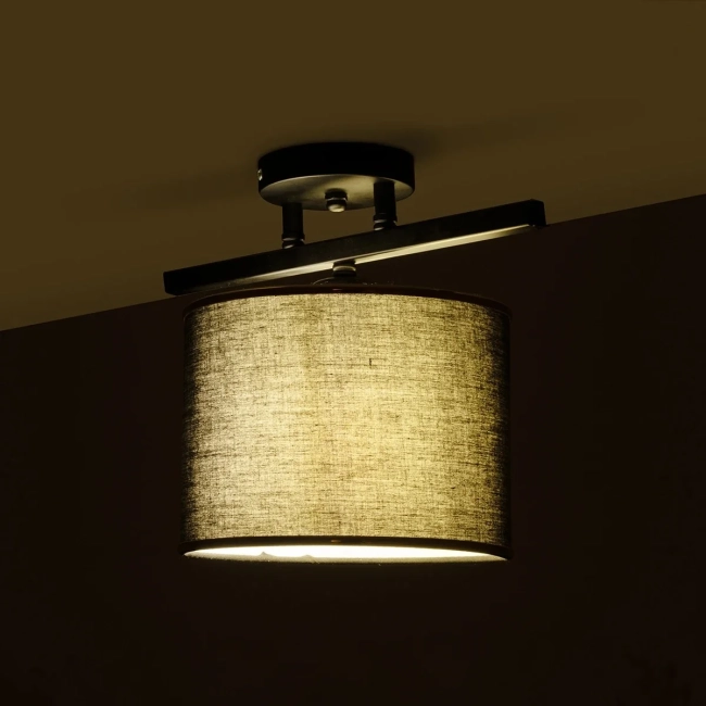 GLOWEN 201-0087 Vintage Φωτιστικό Οροφής με Ντουί 1 x E27 AC 220-240V IP20 - Μαύρο & Χρυσό - Μ30 x Π20 x Υ20cm GLOWEN 201-0087 Vintage Φωτιστικό Οροφής με Ντουί 1 x E27 AC 220-240V IP20 - Μαύρο & Χρυσό - Μ30 x Π20 x Υ20cm