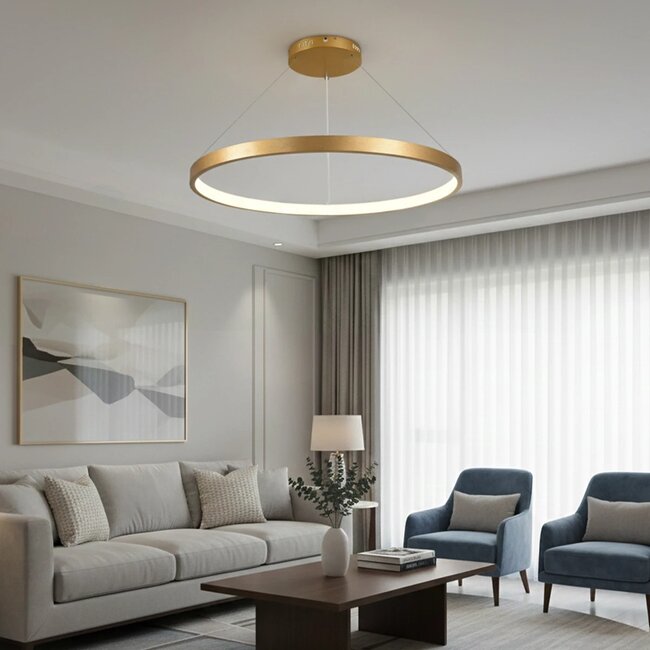 kelvo® NEMESIS KLV-101-0216 Κρεμαστό Φωτιστικό Οροφής LED 75W 7500lm 180° AC 220-240V IP20 Ρυθμιζόμενο Λευκό CCT με Χειριστήριο από 2700K έως 6000K Dimmable - Lumileds SMD Chip - Χρυσό Πλατίνα - Μ100 x Π100 x Υ4cm - 3 Χρόνια Εγγύηση kelvo® NEMESIS KLV-101-0216 Κρεμαστό Φωτιστικό Οροφής LED 75W 7500lm 180° AC 220-240V IP20 Ρυθμιζόμενο Λευκό CCT με Χειριστήριο από 2700K έως 6000K Dimmable - Lumileds SMD Chip - Χρυσό Πλατίνα - Μ100 x Π100 x Υ4cm - 3 Χρόνια Εγγύηση