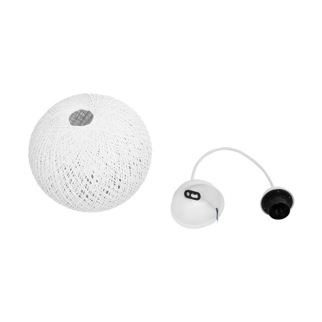 SOLEI 205-0009 Boho Κρεμαστό Φωτιστικό Οροφής με Ντουί 1 x E27 AC 220-240V IP20 - Λευκό - M20 x Π20 x Υ25cm - 11 SOLEI 205-0009 Boho Κρεμαστό Φωτιστικό Οροφής με Ντουί 1 x E27 AC 220-240V IP20 - Λευκό - M20 x Π20 x Υ25cm - 11