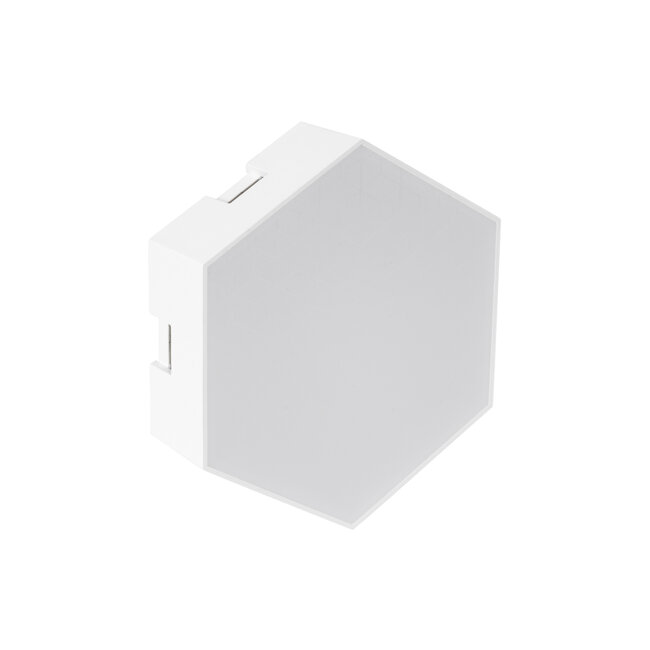 DIGIOCTA 90447 Σετ 3 Ψηφιακων LED RGB Φωτιστικών Κυψελών με Ψηφιακό Controller με WiFi Smart APP & Ασύρματο Χειριστήριο RF 2.4Ghz - LED SMD 5050 4.5W/Σετ 42PIXEL/Σετ 360lm/Σετ 120° DC 5V με USB 2.0 IP20 Πολύχρωμο RGB - Dimmable - Μ10.5 x Π10.5 x Υ3cm Ανά Κυψέλη - 2 Χρόνια Εγγύηση - 4