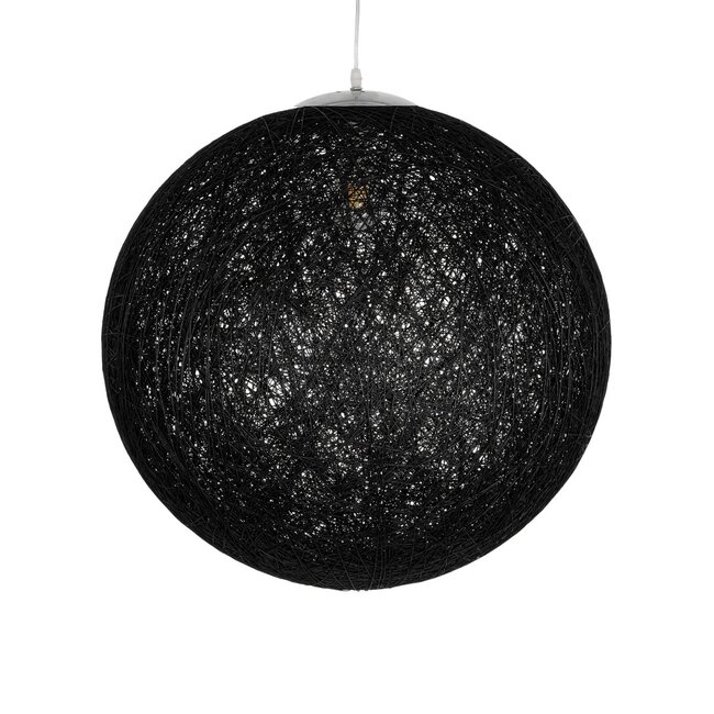 OCEANA 999-0157 Boho Κρεμαστό Φωτιστικό Οροφής με Ντουί 1 x E27 AC 220-240V IP20 - Μαύρο - Μ60 x Π60 x Υ60cm - 4